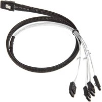 Кабель InLine SAS To 1x Mini-SAS to 4x SATA 100cm Cable (27620B)