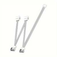 Кабель-подовжувач вентилятора материнської плати Zennova 4pin 1 до 4 White