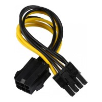 Кабель живлення для відеокарти 6-pin to 8-pin PCI