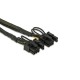 Кабель живлення для відеокарти 30cm 8pin - 8+8pin Dell (Заміна - 3692K)