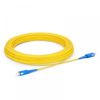 Патч-корд оптичний SC/UPC-SC/UPC SM (одномод) Simplex, 3.0мм, 5м (SC-UPC-SC-UPC-SM)