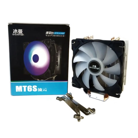 Кулер для процесора SNOWMAN M-T6 RGB 220W TDP
