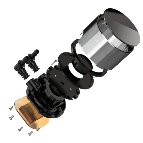 Система водяного охолодження процесору JONSBO SHADOW 240 ARGB Black