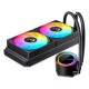 Система водяного охолодження процесору JONSBO TG-240 Black 250W TDP