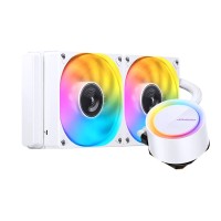 Система водяного охолодження процесору JONSBO TG-240 White 250W TDP