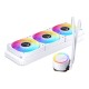 Система водяного охолодження процесору JONSBO TG-360 White 300W TDP