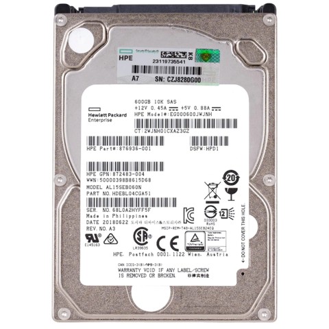 Жорсткий диск Toshiba 600Gb 10500 об/хв SAS 6 Gbit/s (AL15SEB060N)
