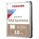 Жорсткий диск Toshiba N300 10Tb 7200об/хв SATA 3 (MN10ADA10TS)