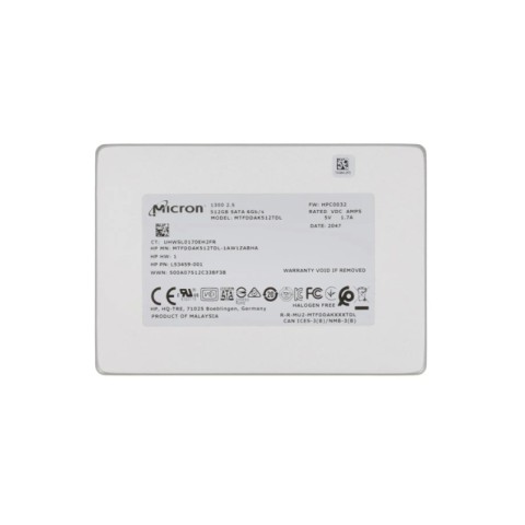 Накопичувач SSD Micron 1300 512Gb SATA (MTFDDAK512TDL)