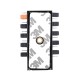 Контролер 4 Pin 10 x Cooler Fan hub SATA (Black)
