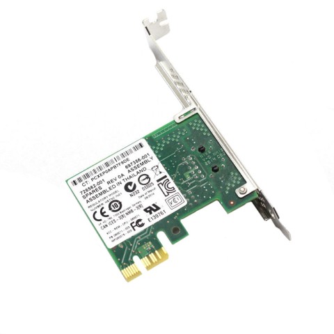 Мережева карта HP Intel [1 x 1Gb RJ45] PCIe x1 Ethernet (728562-001)