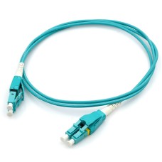 Патч-корд оптичний LC/UPC-LC/UPC MM OM3 Uniboot 1м Duplex CMS UPCU-1LCLC(MM)D(ON) new