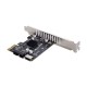 Контролер PCI Express Adapter Card, USB 3.0, USB-C (PH61 21K30)