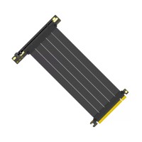 Райзер для відеокарти вертикальний TEUCER PCIe 4.0 x16 20cm Black