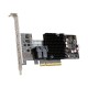 Контролер HBA ASUS TeK PIKE II 3008-8I SAS/SATA 12Gb/s (575977-00140-SC05E0-A08)