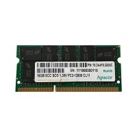Оперативна пам'ять Apacer 16Gb DDR3-1600 PC3-12800 (75.DA4F8.G000C) SODIMM ECC Small Outline