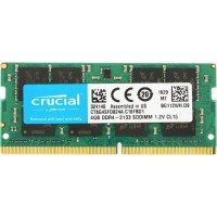 Оперативна пам'ять Cruical 8Gb DDR4-2400 PC4-19200 (CT8G4SFD824A) SODIMM Non-ECC Small Outline