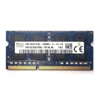 Оперативна пам'ять SK Hynix 4Gb DDR3-1600 PC3-12800S (HMT351S6EFR8A-PB) SODIMM Non-ECC Small Outline