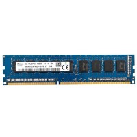 Оперативна пам'ять SK Hynix 4Gb DDR3-1600 PC3-12800E 1Rx8 (HMT451U7AFR8C-PB) UDIMM ECC Unbuffered