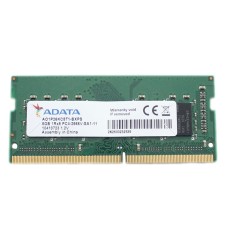 Оперативна пам'ять ADATA 8Gb DDR4-2666 PC4-21300 1Rx8 (AO1P26KC8T1-BXPS) SODIMM Non-ECC Small Outlin