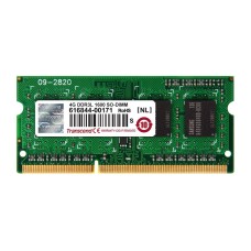 Оперативна пам'ять Transcend 4Gb DDR3-1600 PC3L-12800 (TS512MSK64W6H) SODIMM Non-ECC Small Outline