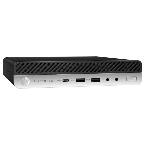 Комп'ютер HP EliteDesk 800 G4 Desktop Mini (Intel Core i3-8100T / 8 Gb DDR4-2666 / SSD 128 Gb)