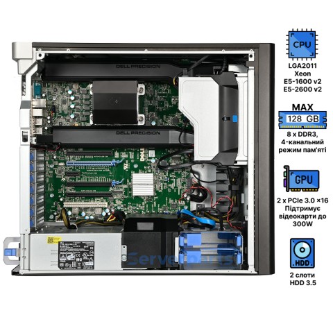 Робоча станція Dell Precision T3610 Tower