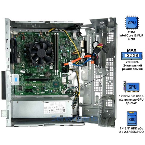Комп'ютер Dell Inspiron 3668 Mini Tower