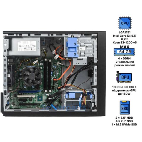 Комп'ютер Dell Precision 3620 Tower