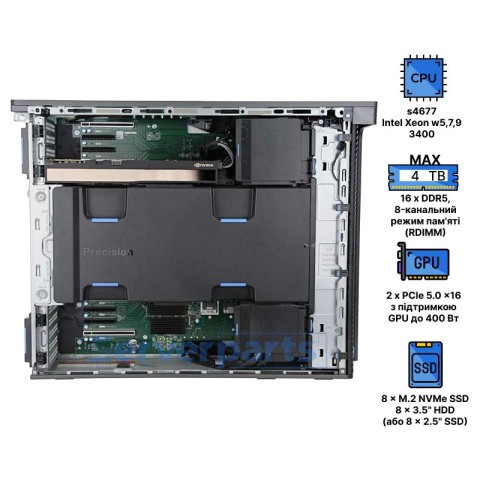 Робоча станція Dell Precision 7960 Tower