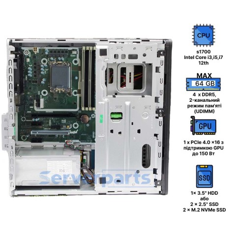 Комп'ютер HP Elite Tower 600 G9 Desktop