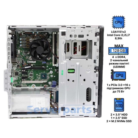 Комп'ютер HP EliteDesk 800 G4 Tower