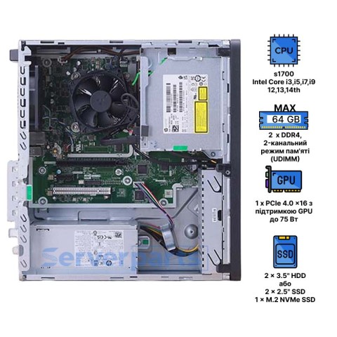 Комп'ютер HP Pro Tower 400 G9 Desktop