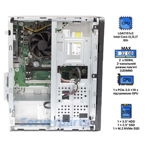 Комп'ютер HP ProDesk 400 G5 Microtower