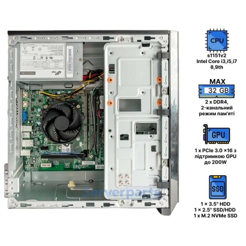 Робоча станція Acer Aspire TC-865-UR11 MiniTower