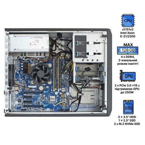 Робоча станція HP Z2 G4 Tower