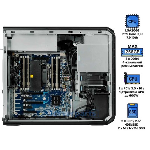 Робоча станція HP Z4 G4 Tower (Intel Core X)