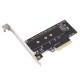 Адаптер SSU M.2 SSD NVMe M-Key to PCI-E 3.0 x4/ x8/ x16 (SU-EM5001 / EM2-5001)
