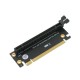 Райзер для відеокарти кутовий PCI-E 4.0 16x Rev 4.0 Black