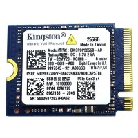 Накопичувач SSD Kingston 256Gb NVMe M.2 Gen3x4 (0M3PDP3256B-AD) new