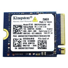 Накопичувач SSD Kingston 256Gb NVMe M.2 Gen3x4 (0M3PDP3256B-AD) new