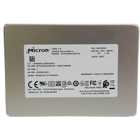 Накопичувач SSD Micron 1300 256Gb SATA (MTFDDAK256TDL)