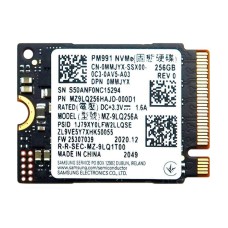 Накопичувач SSD Samsung PM991 256Gb NVMe M.2 Gen3x4 (MZ-9LQ256A / MZ9LQ256HAJD)