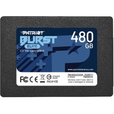 Накопичувач SSD Patriot Burst Elite 480Gb SATA 2.5" (PBE480GS25SSDR) new