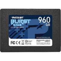 Накопичувач SSD Patriot Burst Elite 960Gb SATA 2.5" (PBE960GS25SSDR) new