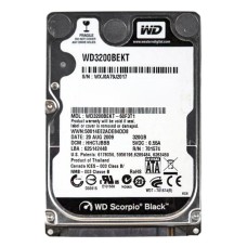 Жорсткий диск Western Digital Black 320Gb 7200 об/хв 6 Gbit/s (WD3200BEKT)