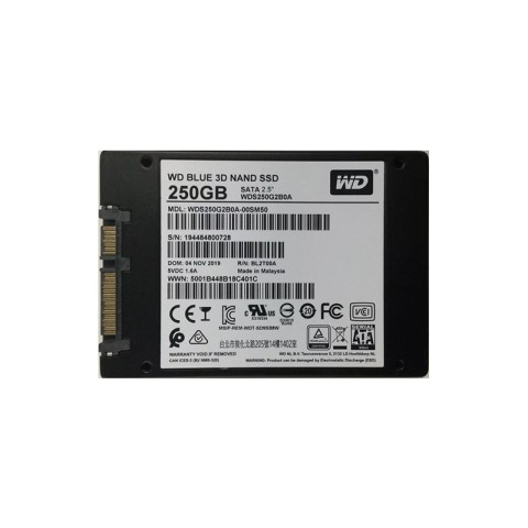 Диск SSD WesterDigital SATA 2.5" 250 GB WDS250G2B0A (WDS250G2B0A-00SM50)