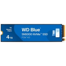 Накопичувач SSD WD Blue 4Tb SN5000 NVMe M.2 Gen4x4 (WDS400T4B0E) new