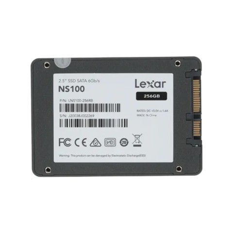 Накопичувач SSD Lexar NS100 256Gb SATA 2.5" (LNS100-256RBNA)