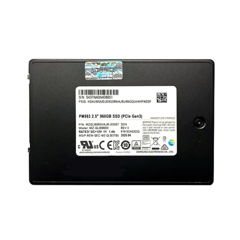 Диск SSD NVMe 2.5" 960 GB U.2 Samsung PM98З (MZQLB960HAJR-00007)